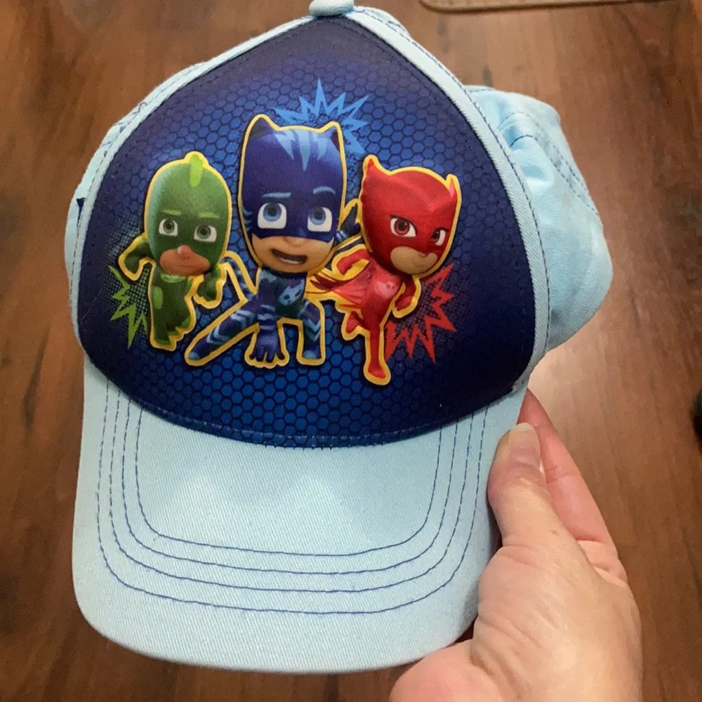New PJ MASKS CAP TODDLER SIZE HAT Catboy Owlette Gekko